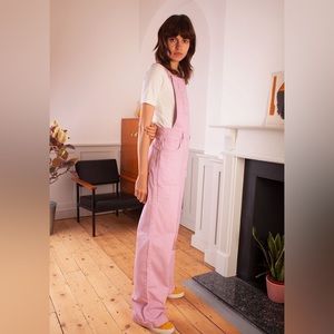 LF Markey Flare Jumpsuit Lilac Size 8 US.